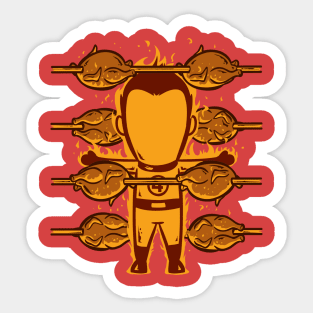 Part Time Job - Roasted Chicken Shop Cranberry Sticker